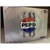 Image 2 : 1 Case of Diet Pepsi Pop - 12 x 355ml Cans - BB: JL 07/2025