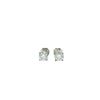 Image 1 : 14kt WG Diamond Studs @1.00