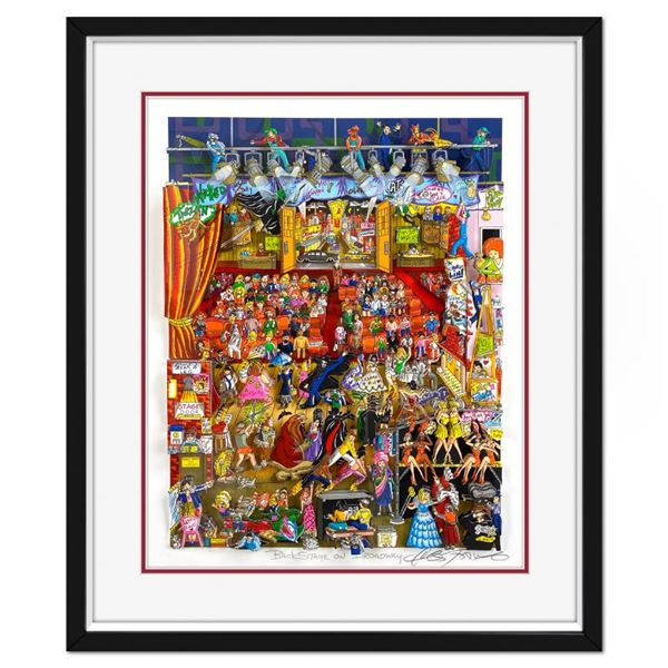 Backstage on Broadway by Fazzino Charles