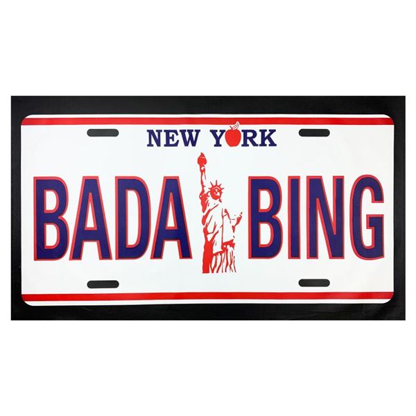 BADA BING by Steve Kaufman (1960-2010)
