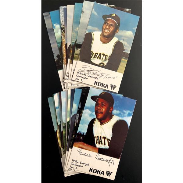 1968 KDKA PITTSBURGH PIRATES COMPLETE SET