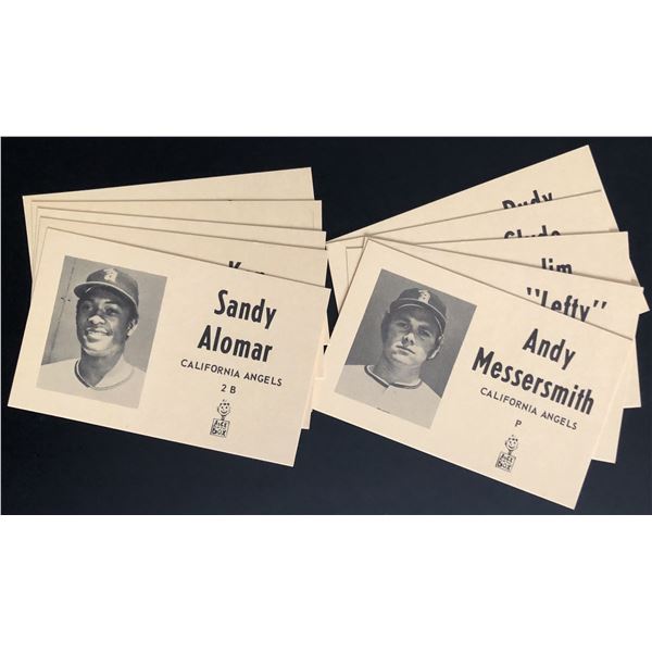 1971 JACK IN THE BOX CALIFORNIA ANGELS COMPLETE SET