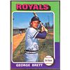 Image 1 : 1975 O-PEE-CHEE GEORGE BRETT (HOF) ROOKIE CARD