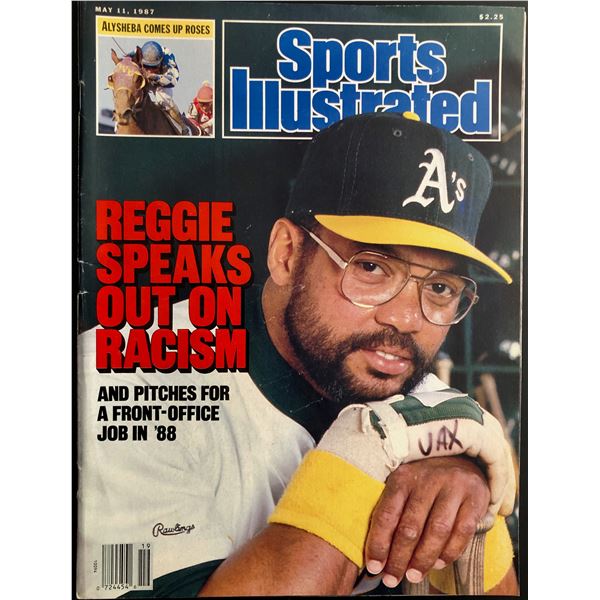 1987 SPORTS ILLUSTRATED - REGGIE JACKSON (HOF)