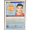 Image 2 : 1990-91 SCORE STEPHANE MATTEAU ROOKIE CARD