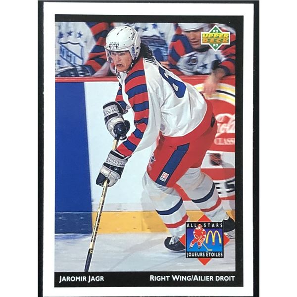 1992-93 UPPER DECK JAROMIR JAGR (HOF)