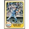 Image 1 : 1981 FLEER GEORGE BRETT (HOF)