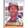 1984 DONRUSS JULIO FRANCO (HOF) ROOKIE CARD