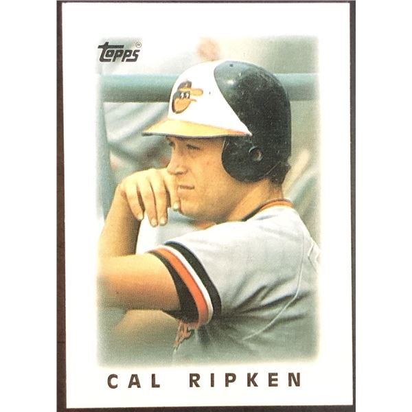 1986 TOPPS MINI CAL RIPKEN JR. (HOF)
