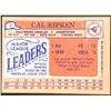 Image 2 : 1986 TOPPS MINI CAL RIPKEN JR. (HOF)