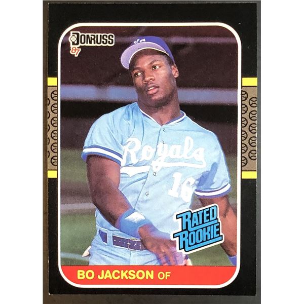 1987 DONRUSS BO JACKSON ROOKIE CARD