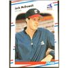 1988 FLEER JACK McDOWELL ROOKIE CARD