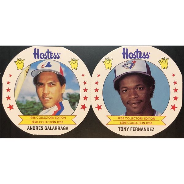 1988 HOSTESS TONY FERNANDEZ (HOF)