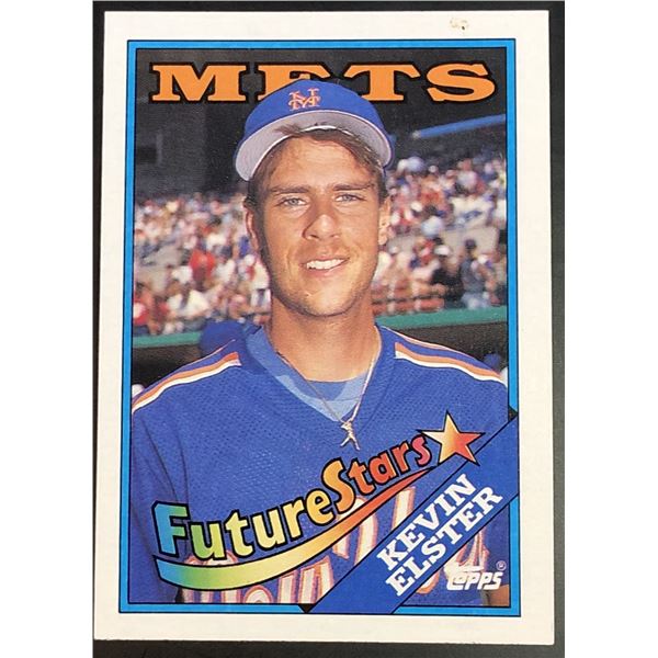 1988 TOPPS KEVIN ELSTER ROOKIE CARD
