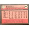 Image 2 : 1989 TOPPS RON GANT ROOKIE CARD