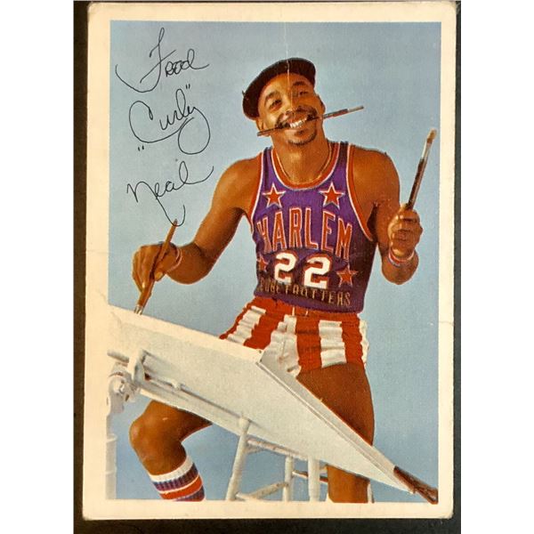 1971 FLEER COCOA PUFFS HARLEM GLOBETROTTERS CURLEY NEAL