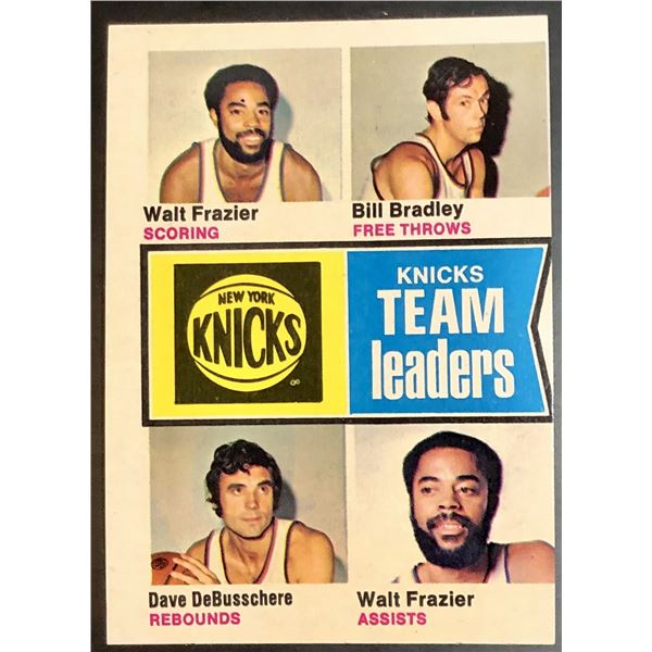 1974-75 TOPPS WALT FRAZIER (HOF)