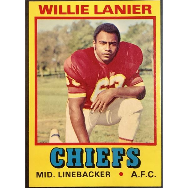 1974 TOPPS WONDER BREAD WILLIE LANIER (HOF)
