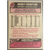 Image 2 : 1977 TOPPS BOBBY THOMPSON