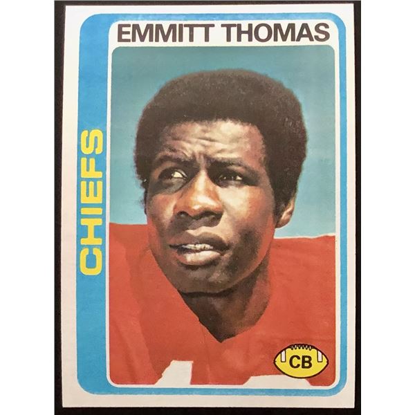 1978 TOPPS EMMITT THOMAS (HOF)