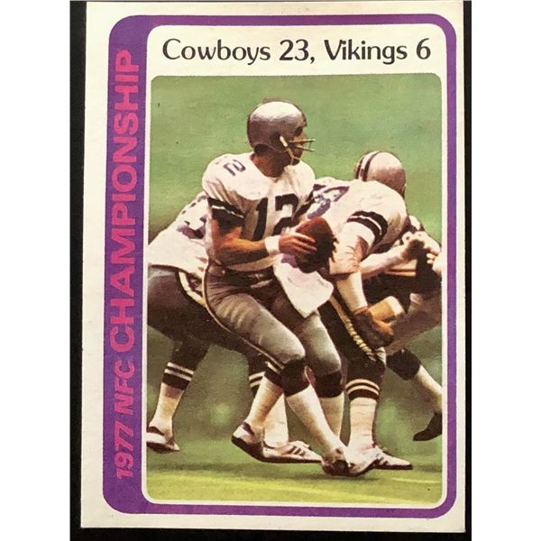 1978 TOPPS ROGER STAUBACH (HOF)