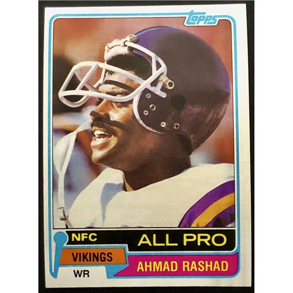 1981 TOPPS AHMAD RASHAD