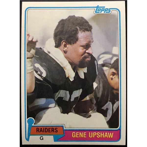 1981 TOPPS GENE UPSHAW (HOF)