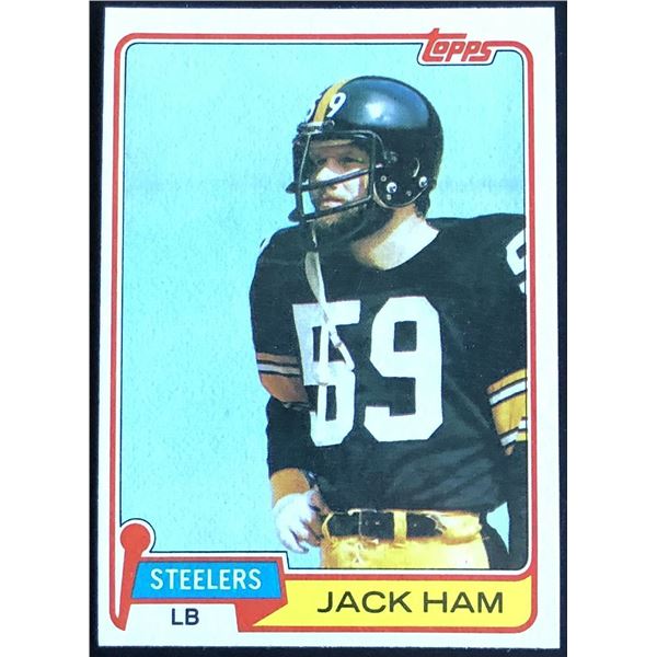 1981 TOPPS JACK HAM (HOF)