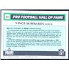 Image 2 : 1988 SWELL VINCE LOMBARDI (HOF)