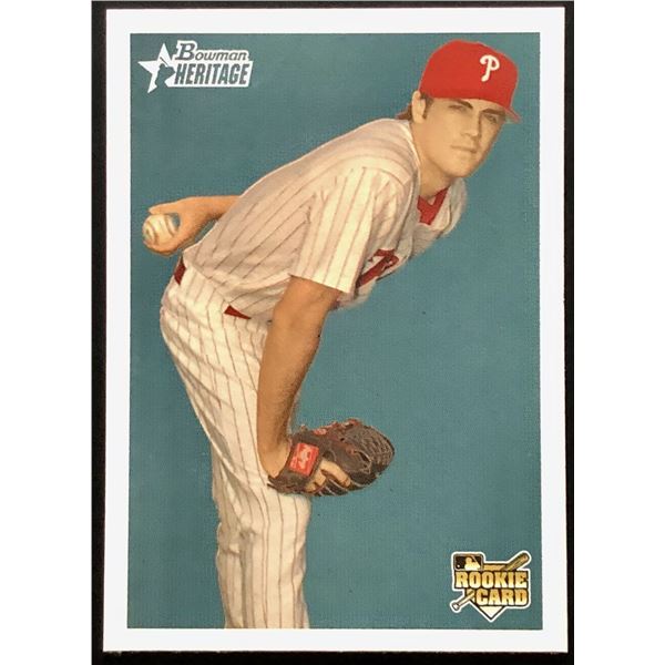 2006 BOWMAN HERITAGE COLE HAMELS ROOKIE CARD