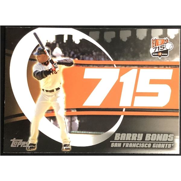 2006 TOPPS BARRY BONDS