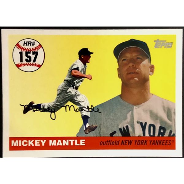 2007 TOPPS MICKEY MANTLE (HOF)