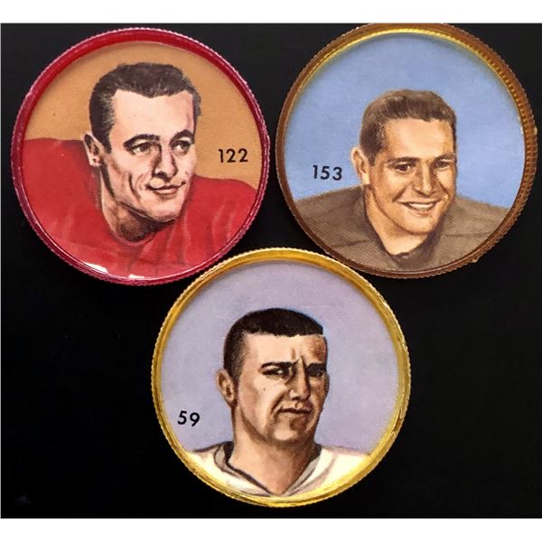 1963 HUMPTY DUMPTY POTATO CHIPS CFL COINS (3)