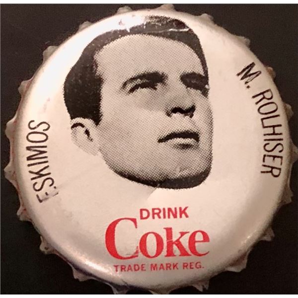 1965 COCA COLA CFL CAPS - MORLEY ROLHISER