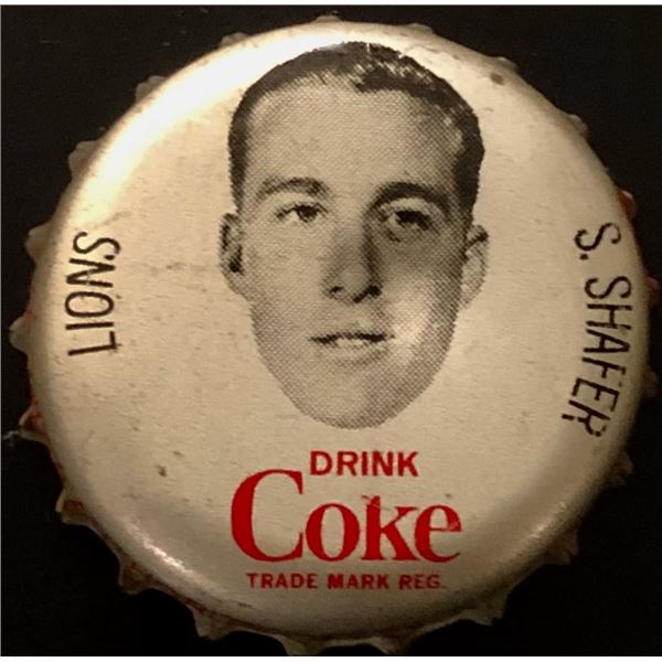 1965 COCA COLA CFL CAPS - STEVE SHAFER