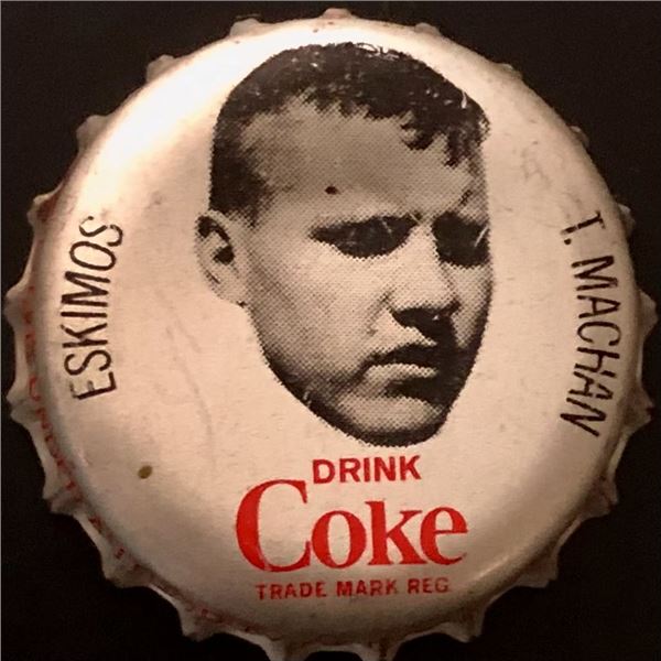 1965 COCA COLA CFL CAPS - TOM MACHAN