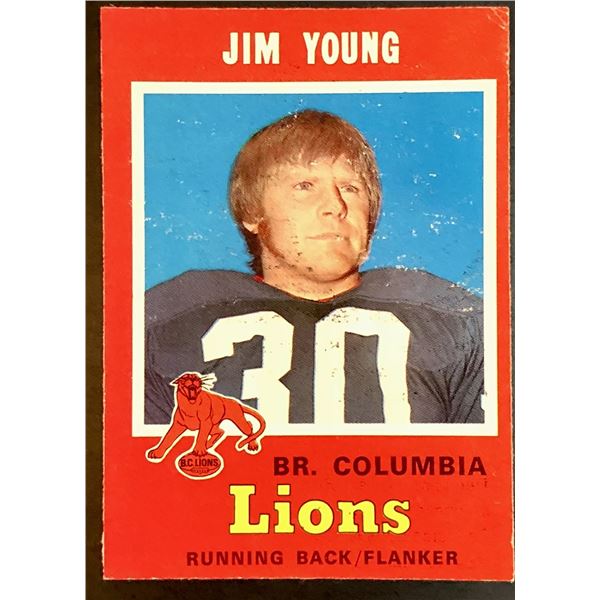 1971 O-PEE-CHEE JIM YOUNG (HOF)