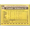 Image 2 : 1990 TOPPS RANDY JOHNSON (HOF)