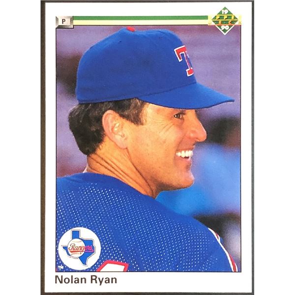 1990 UPPER DECK NOLAN RYAN (HOF)