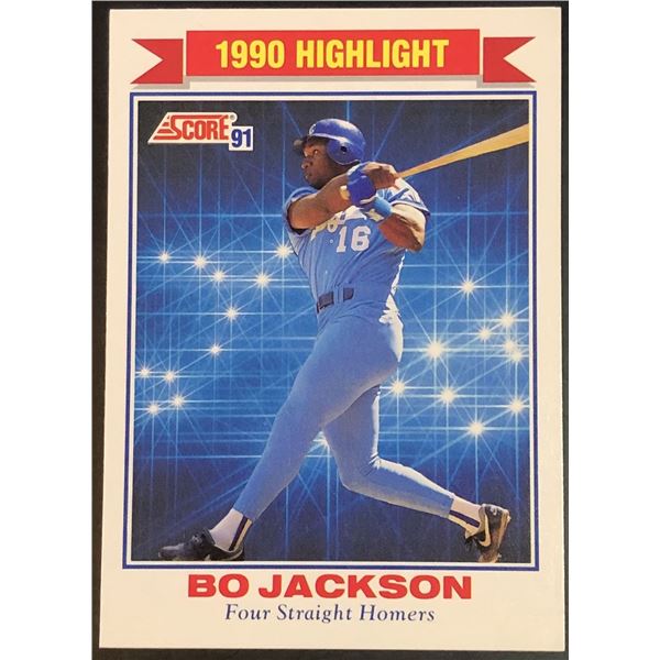 1991 SCORE BO JACKSON