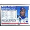 Image 2 : 1995 TOPPS PEDRO MARTINEZ (HOF)