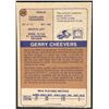 Image 2 : 1974-75 O-PEE-CHEE WHA GERRY CHEEVERS (HOF)