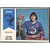 1974-75 O-PEE-CHEE WHA WAYNE DILLON ROOKIE CARD