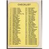 1976-77 O-PEE-CHEE WHA CHECKLIST