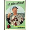 Image 1 : 1959 TOPPS RED SCHOENDIENST (HOF)
