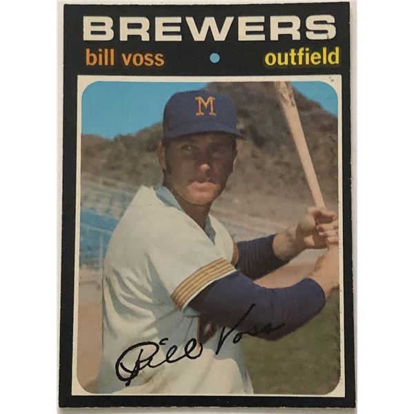 1971 O-PEE-CHEE HI-NUMBER BILL VOSS