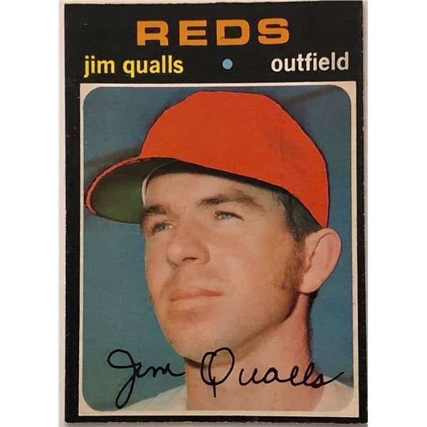 1971 O-PEE-CHEE HI-NUMBER JIM QUALLS