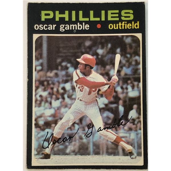1971 O-PEE-CHEE OSCAR GAMBLE ROOKIE CARD