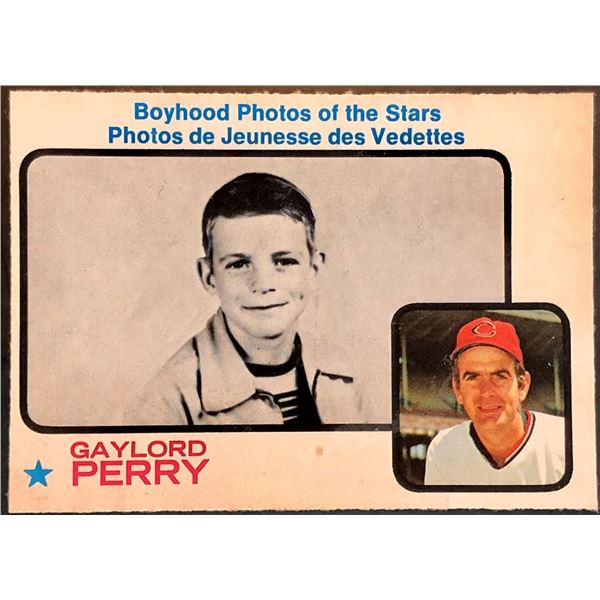 1973 O-PEE-CHEE GAYLORD PERRY (HOF)