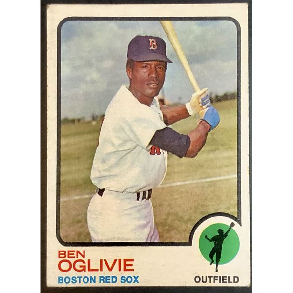 1973 TOPPS BEN OGLIVIE ROOKIE CARD